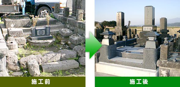 お墓の建て替え 5