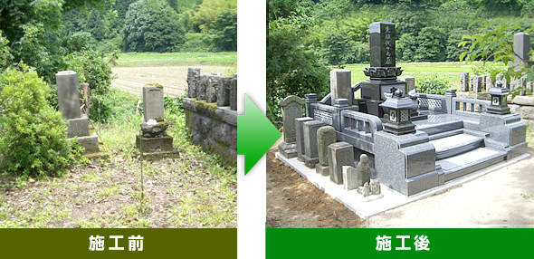 お墓の建て替え 7